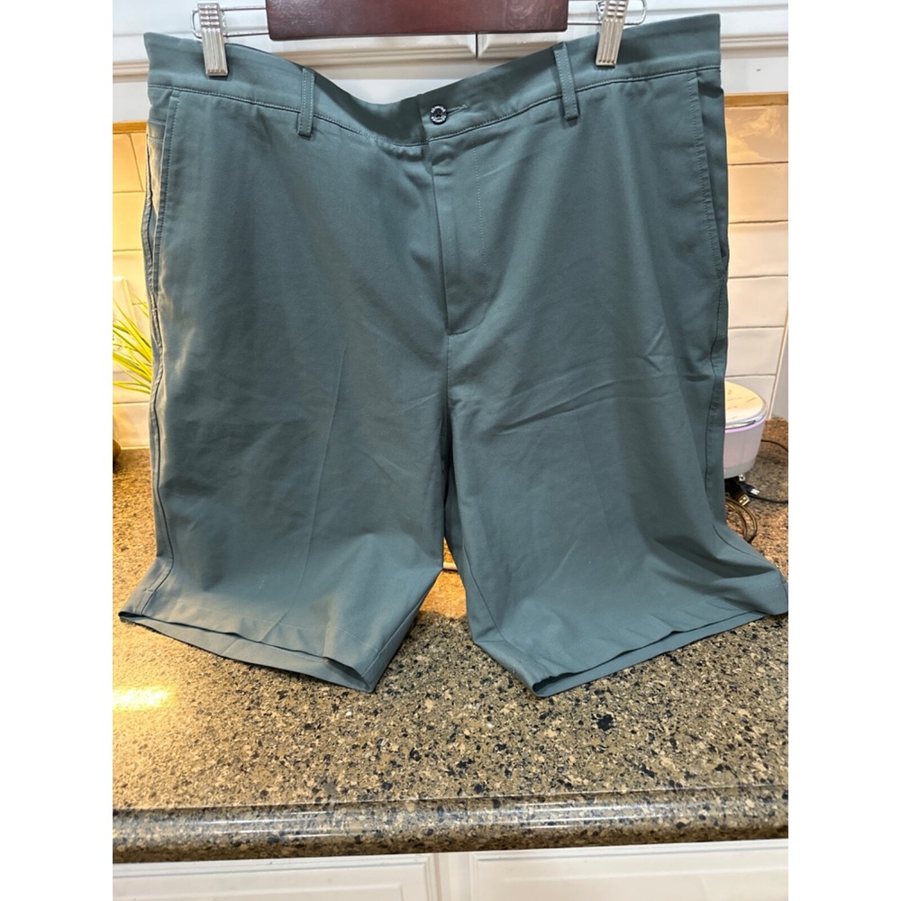 Dunning Golf Shorts Mens 38 Stretch Chino Outdoor Performance‎ Gray